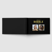 Moderne Dubbele Afstudeer Viering Gastenboek (Volledig)