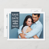 Moderne Dubbele Lijst Foto slaat het Briefkaart Da (Voorkant / Achterkant)