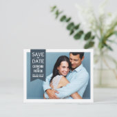 Moderne Dubbele Lijst Foto slaat het Briefkaart Da (Staand voorkant)