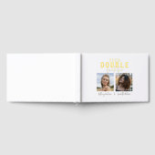 Moderne Dubbele Viering Afstudeerfeest Gastenboek (Volledig)