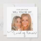 Moderne dubbelzijdige foto gemaakt van het eervoll kaart (Voorkant)