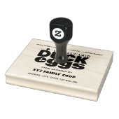 Moderne Duck eierkarton stempel (Stempel)