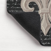 moderne  duitse vloour de lis muismat (Hoek)