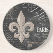 moderne  duitse vloour de lis zandsteen onderzetter (Voorkant)