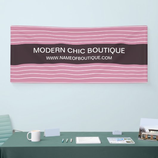 Moderne dunne roze stropen Mode Boutique Spandoek (Beurs)