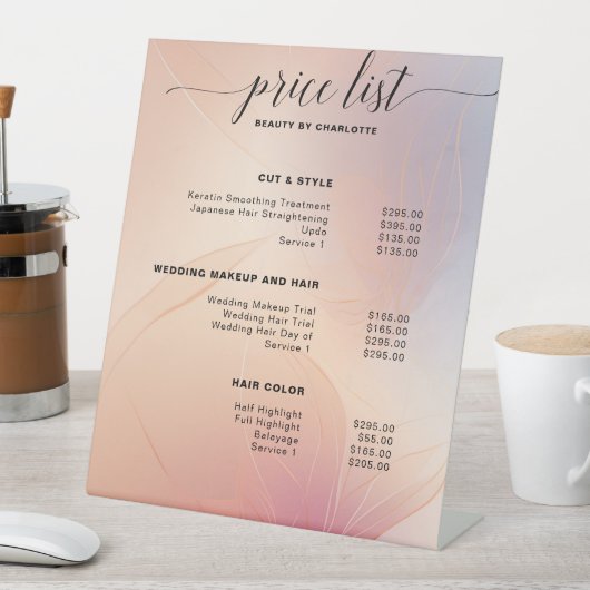 Moderne, dure gebarentaal reclamebord met voetstuk (Insitu)