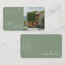 Moderne Duurzame Architect Visitekaart
