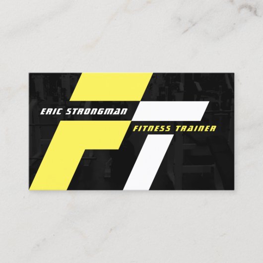 Moderne dynamische beweging visitekaartje (Voorkant)