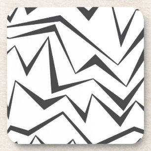 Moderne, dynamische, eenvoudige, gedurfde abstract bier onderzetter