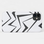 Moderne, dynamische, eenvoudige, gedurfde abstract Case-Mate iPhone case (Achterkant (horizontaal))