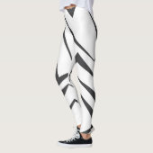 Moderne, dynamische, eenvoudige, gedurfde abstract leggings (Links)