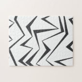 Moderne, dynamische, eenvoudige, gedurfde abstract legpuzzel (Horizontaal)