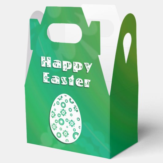 Moderne e Easter Retro Paper Art Bedankdoosjes (Geopend)