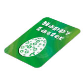 Moderne e Easter Retro Paper Art Magneet (Linkerzijde)