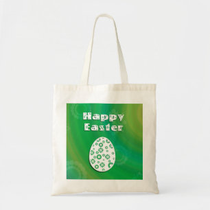 Moderne e Easter Retro Paper Art Tote Bag