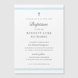 Moderne e-legance jongens Baptisme-uitvindingen