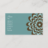 Moderne e legant Visitekaartje- of netwerkkaart Visitekaartje (Achterkant)