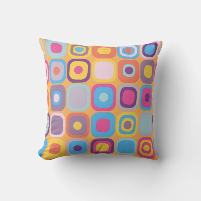 Moderne Eames Rechthoeken 31 Kussen (Voorkant)