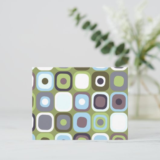 Moderne Eames Rechthoeken 32 Briefkaart (Staand voorkant)