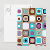Moderne Eames Rechthoeken 33 Briefkaart (Voorkant / Achterkant)