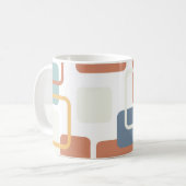 Moderne Eames rechthoeken 3 Koffiemok (Voorkant links)