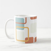 Moderne Eames rechthoeken 3 Koffiemok (Links)