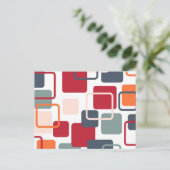 Moderne Eames rechthoeken 4 Briefkaart (Staand voorkant)