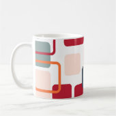 Moderne Eames rechthoeken 4 Koffiemok (Links)