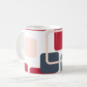 Moderne Eames rechthoeken 4 Koffiemok (Voorkant links)