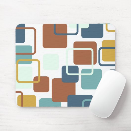 Moderne Eames rechthoeken 6 Muismat (Met muis)