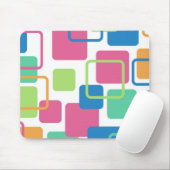 Moderne Eames rechthoeken 7 Muismat (Met muis)