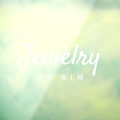 Moderne edelmerkjuwelen raamsticker (Vel 3)