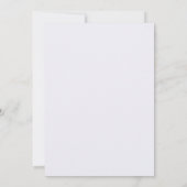 Moderne Editoriale Script Gebogen Afstuderen 2026 Aankondiging (Achterkant)