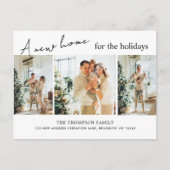 Moderne Een nieuw Huis voor de Foto van de Feestda Aankondigingskaart (Voorkant)