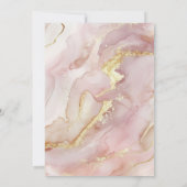 Moderne Eenhoorn en Regenboog Pastelverjaardag Kaart (Achterkant)