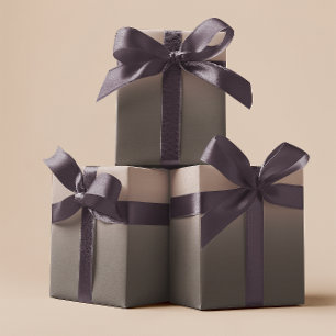 Moderne Eentonige Taupe Bruine Ombre Cadeaupapier
