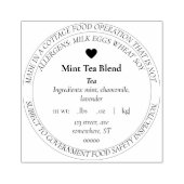 Moderne, eenvoudig aan te passen huiswetgeving rubberstempel (Afrduk)