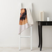 Moderne Eenvoudig Manuscript voegt Jouw naam en Fo Sherpa Deken (In situ)