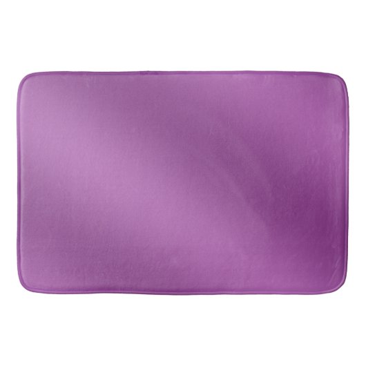 Moderne, eenvoudig stevige paarse gradiëntgolven badmat (Voorkant)
