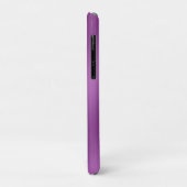 Moderne, eenvoudig stevige paarse gradiëntgolven Case-Mate iPhone case (Achterkant/links)