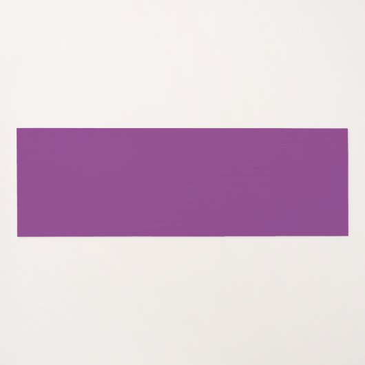 Moderne, eenvoudig stevige paarse gradiëntgolven yogamat (Achterkant (horizontaal))