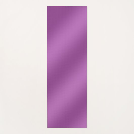 Moderne, eenvoudig stevige paarse gradiëntgolven yogamat (Voorkant)