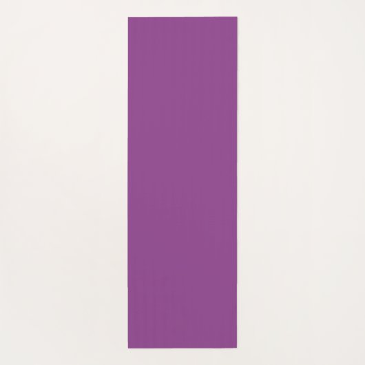 Moderne, eenvoudig stevige paarse gradiëntgolven yogamat (Achterkant)