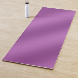 Moderne, eenvoudig stevige paarse gradiëntgolven yogamat
