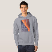 Moderne, eenvoudig, strak ontwerp van Unexpected B Hoodie (Voorkant volledig)