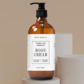 Moderne Eenvoudige 120ml Cosmetische Fles Wraparou Rechthoekige Sticker