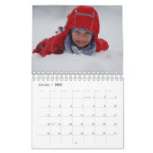 Moderne Eenvoudige 2023-reeks - Foto aangepast Kalender (Jan 2026)