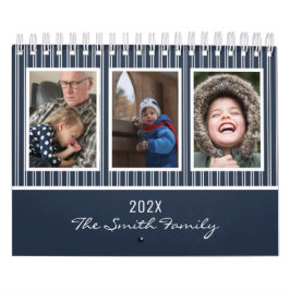 Moderne Eenvoudige 2023-reeks - Foto aangepast Kalender