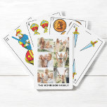 Moderne Eenvoudige Aangepaste 6 Fotocollage Pokerkaarten<br><div class="desc">Verhoog uw game-avond met onze Modern Simple Custom 6 Photo Collage-Kaarten! Personaliseer dit deck met zes van je favoriete foto's, waardoor je een uniek en betekenisvol ontwerp creëert. Perfect voor familiebijeenkomsten, of als een doordacht cadeau, deze kaarten combineren plezier met een persoonlijke touch. Gemaakt met hoogwaardige materialen voor duurzaamheid, bieden...</div>