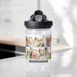 Moderne Eenvoudige Aangepaste 6 Fotocollage Waterfles<br><div class="desc">Blijf gehydrateerd in stijl met onze Modern Simple Custom 6 Photo Collage Waterfles! Personaliseer deze gestroomlijnde en duurzame fles met zes van uw favoriete foto's, waardoor u een uniek en betekenisvol ontwerp krijgt. Gemaakt van BPA-vrije materialen, het beschikt over een veilige, morsbestendige deksel en een handige handgreep. Perfect voor school,...</div>